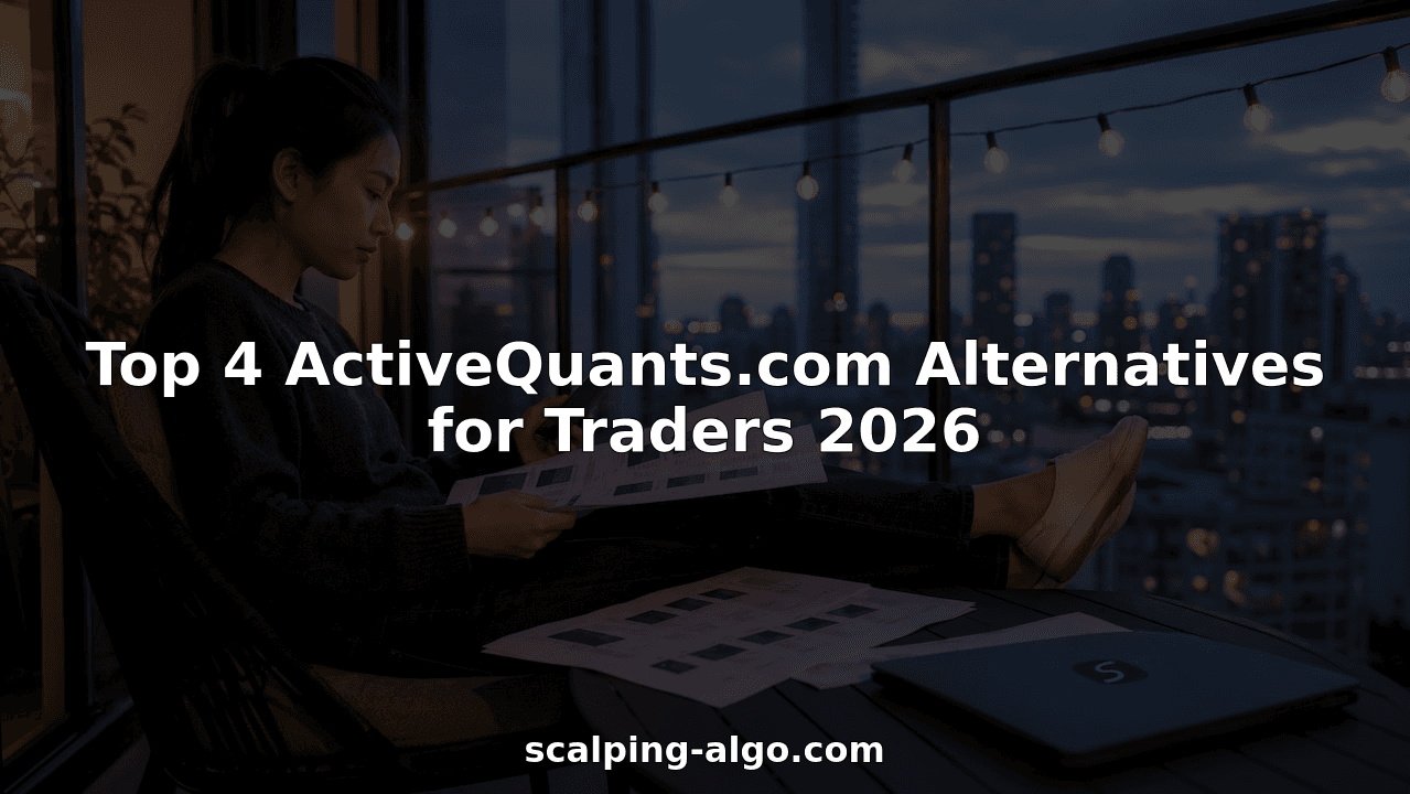 Top 4 ActiveQuants.com Alternatives for Traders 2026